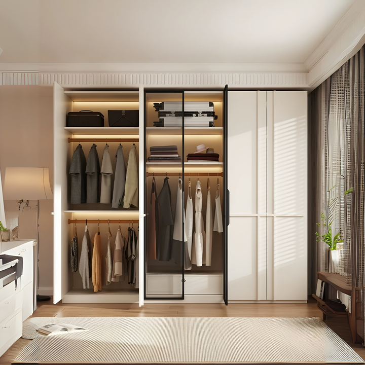 UNIGRA Modern Solid Wood Wardrobe