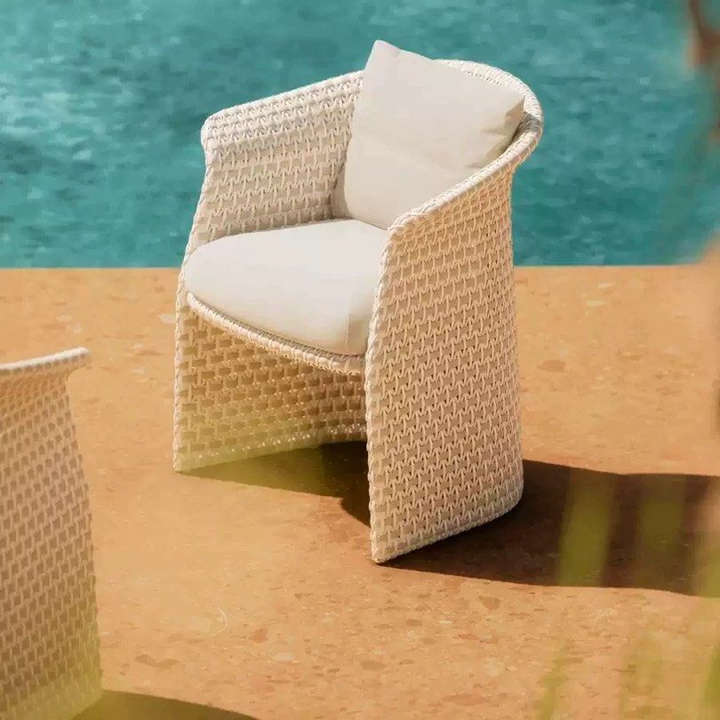 VAFAIA Modern Teak Wood Outdoor Table & Chairs