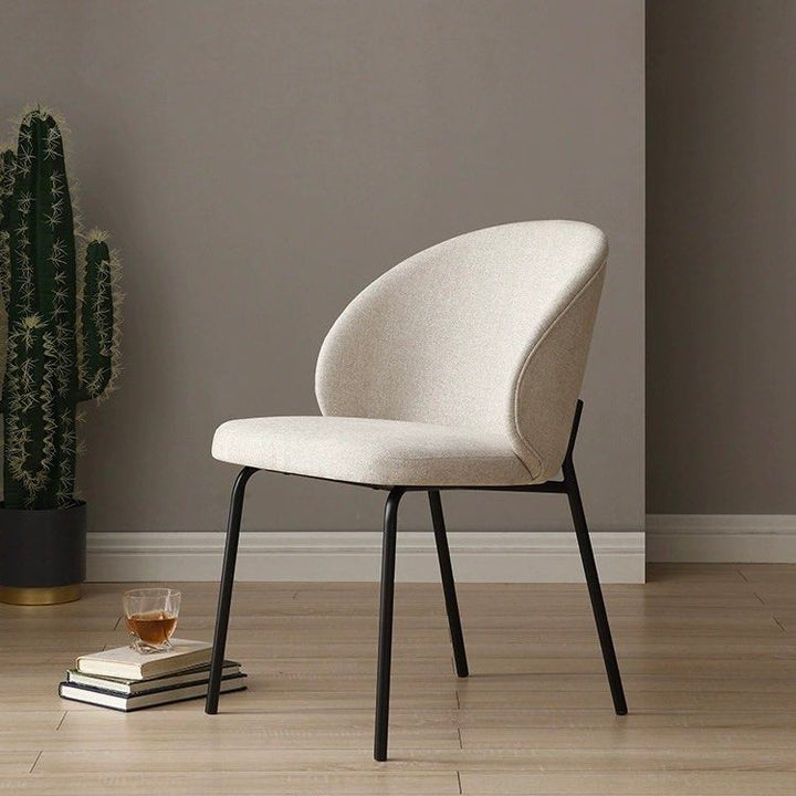 BURRY Modern Fabric Dining Chair