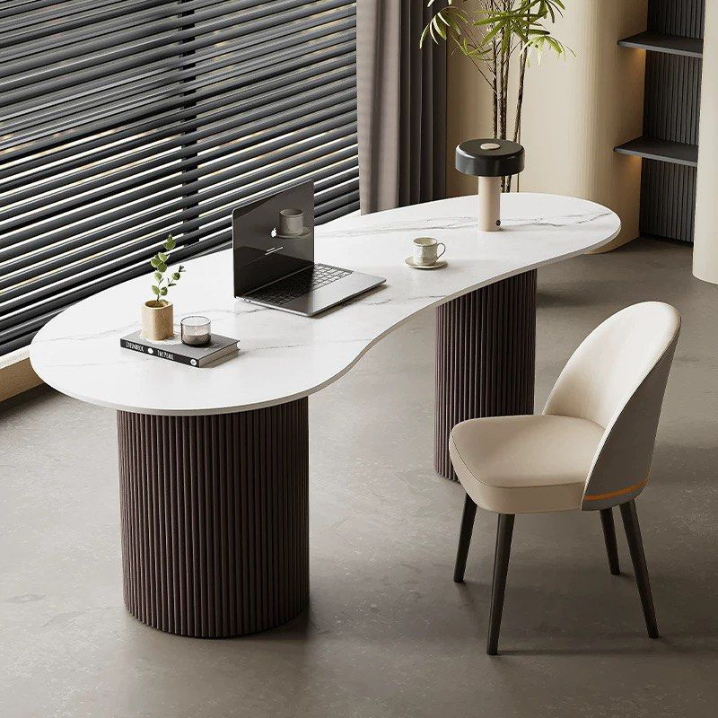 HEEM Modern Sintered Stone Study Table – Radical Homes