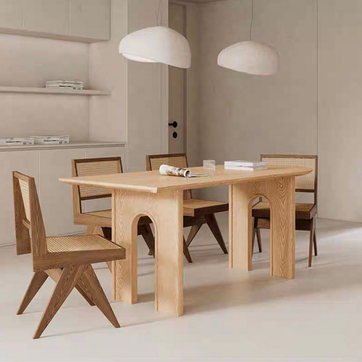 JACKSON Modern Wood Dining Table