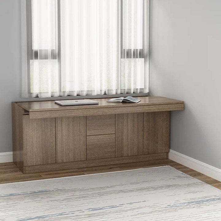 BARZINI Modern Pull-Out Study Table Cabinet