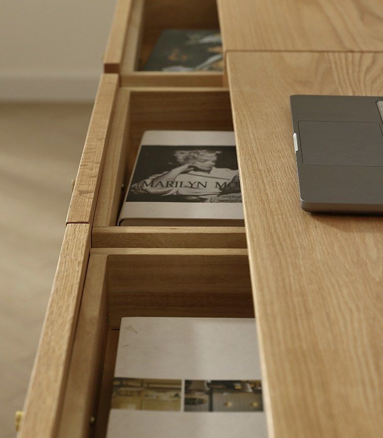 Floating Study Table Fixing Table ELLIOTT Modern Solid Wood Floating Study Table – Radical Homes