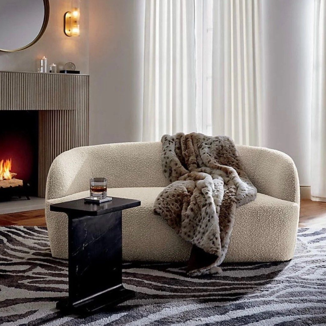 LUNAIRE Performance Boucle Sofa