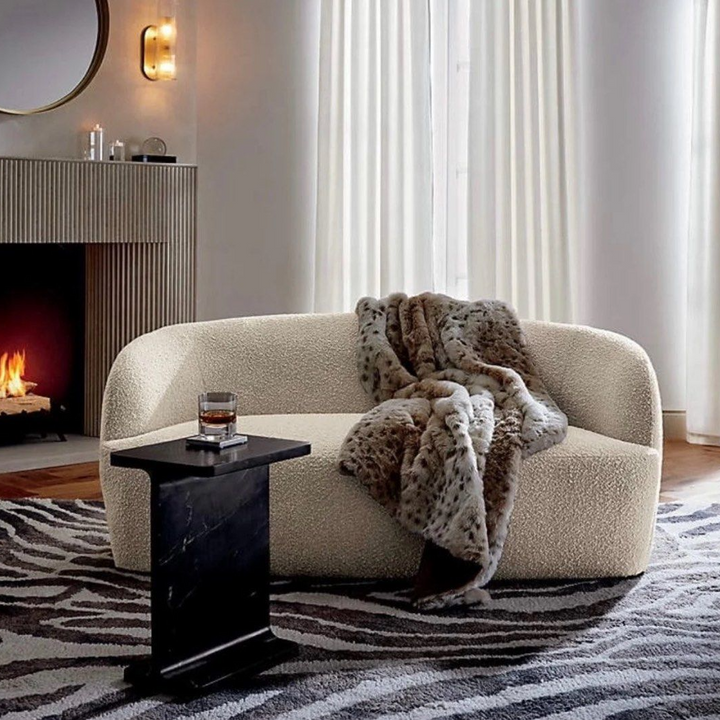LUNAIRE Performance Boucle Sofa