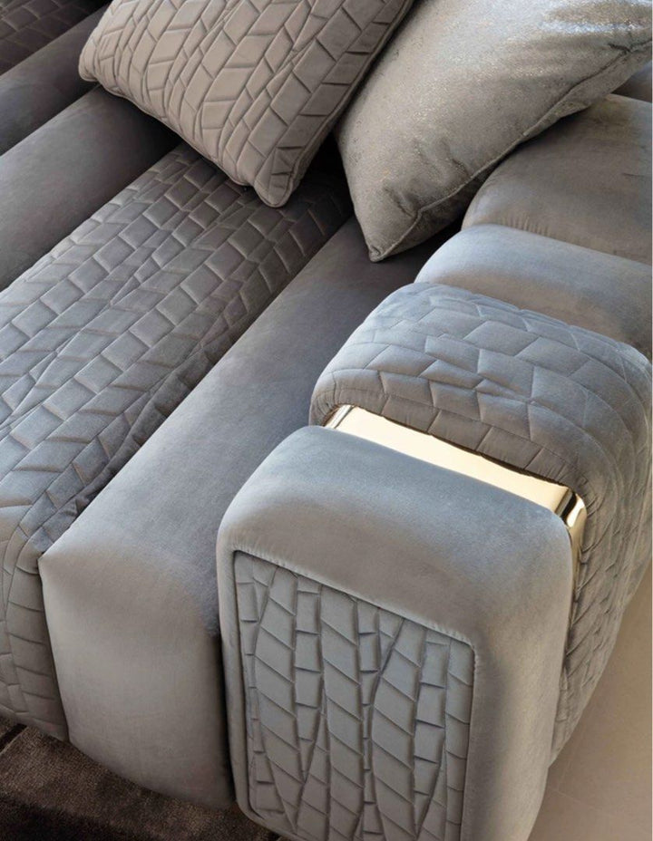 VANDELIS Luxury Leather Sofa
