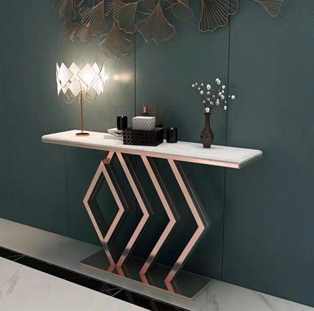 KHALIL Marble Console Table