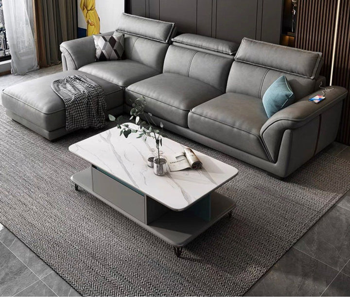 ELVARA Modern Fabric Sofa