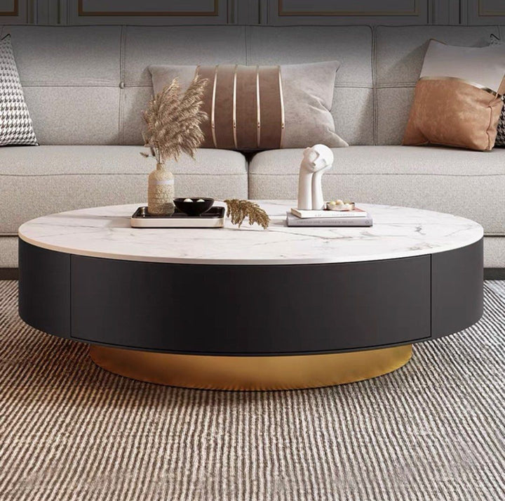 PANSINO Modern Slate Coffee Tables