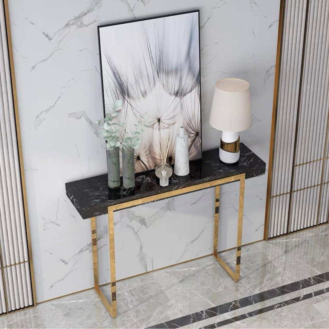 LUDWIG Modern Marble Console Table