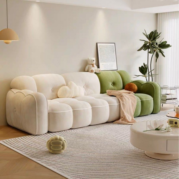 VIRELLA Modern Velvet Sofa