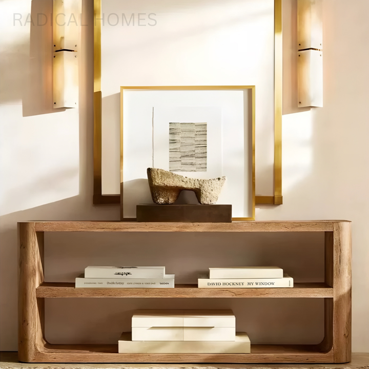 ARVANO Modern Solid Wood Console Table