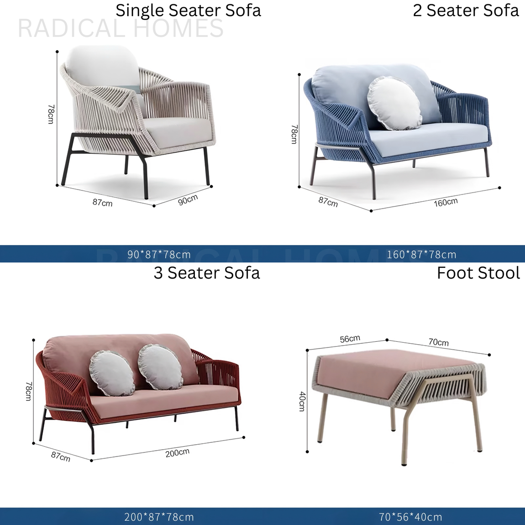 KAYDENS Modern Outdoor Table