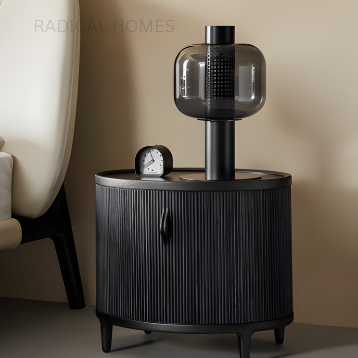 LEGO Modern Solid Wood Bedside Table - Radical Homes Singapore
