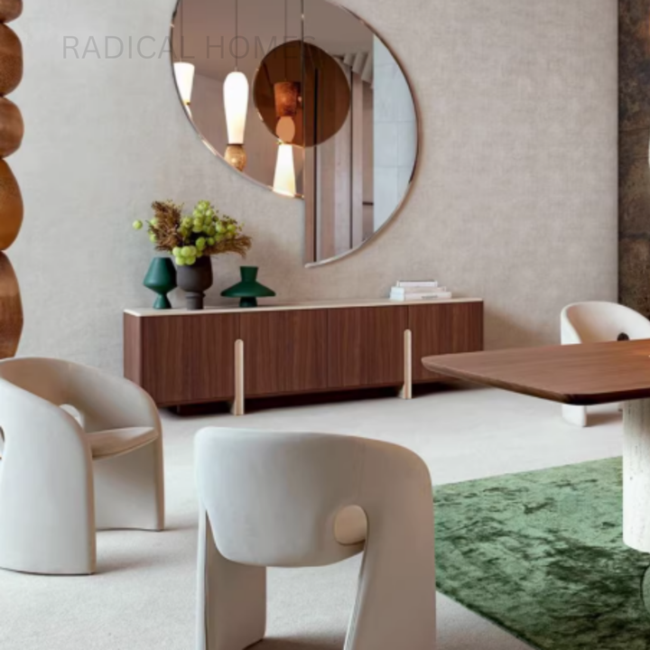 LOUI Modern Solid Wood TV Console - Radical Homes Singapore