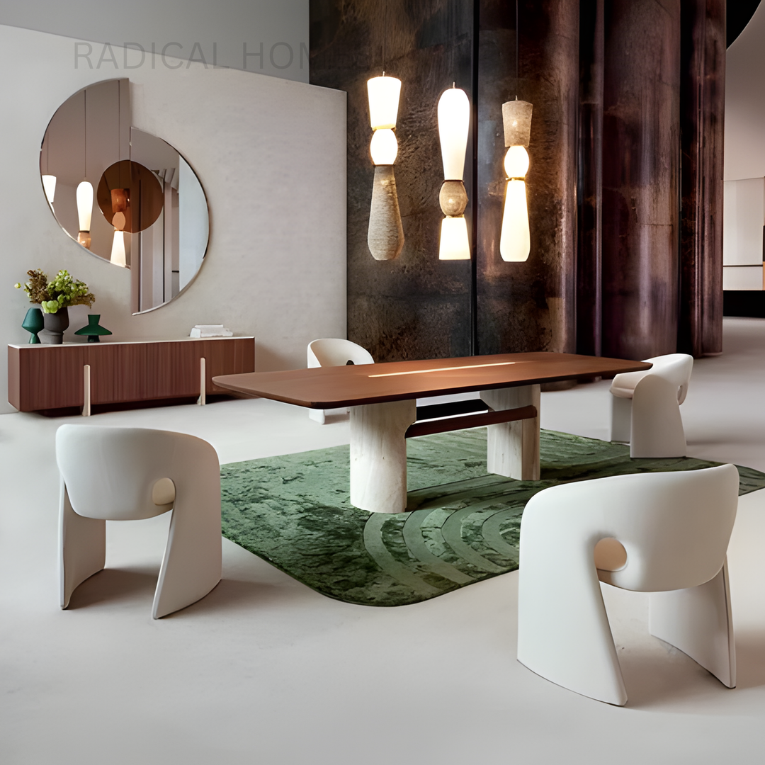 LOUI Modern Solid Wood TV Console - Radical Homes Singapore