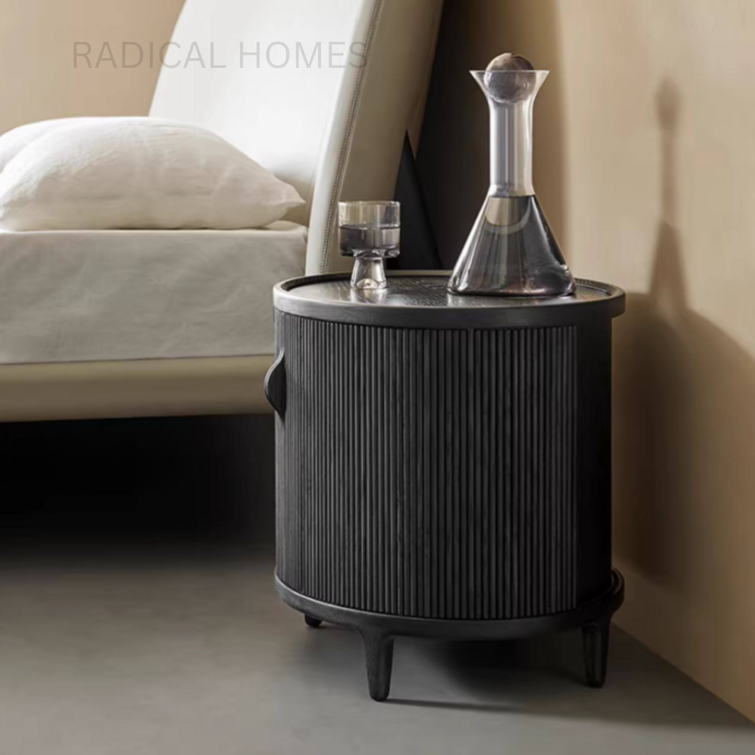 LEGO Modern Solid Wood Bedside Table - Radical Homes Singapore
