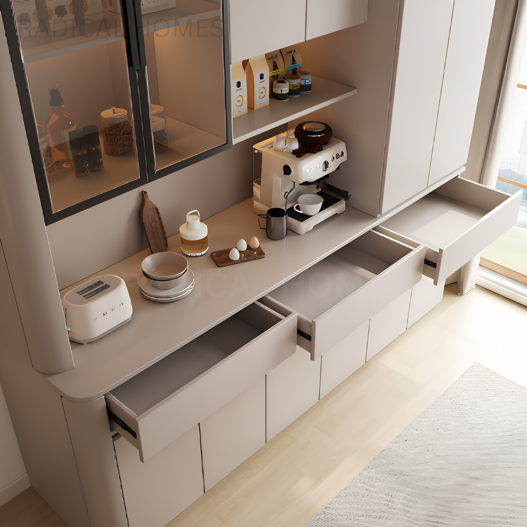 NUCUM Modern Full Height Kitchen Cabinet