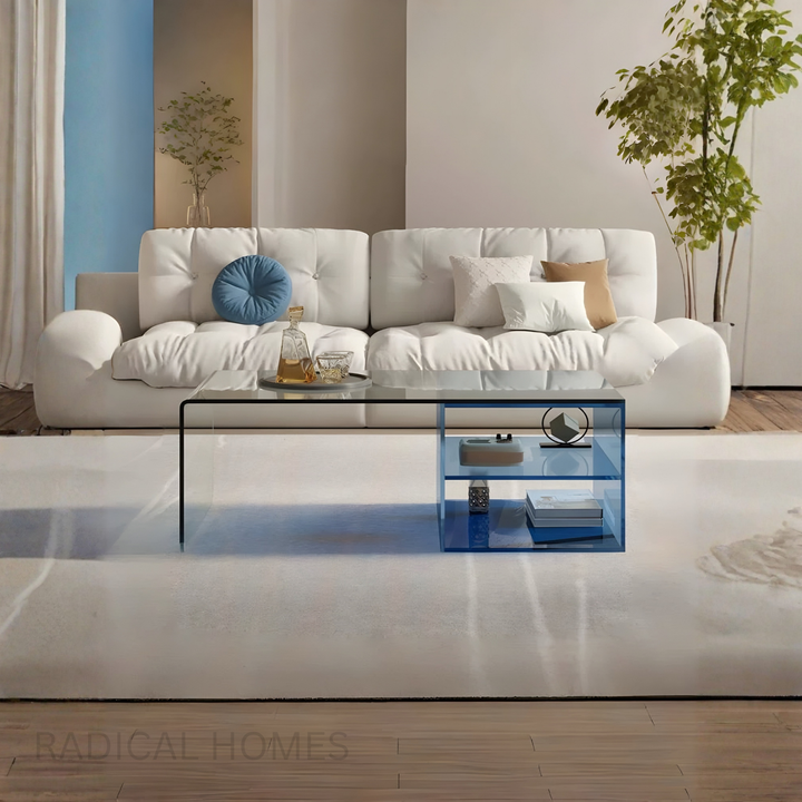 LYUDI Modern Acrylic Coffee Table - Radical Homes Singapore