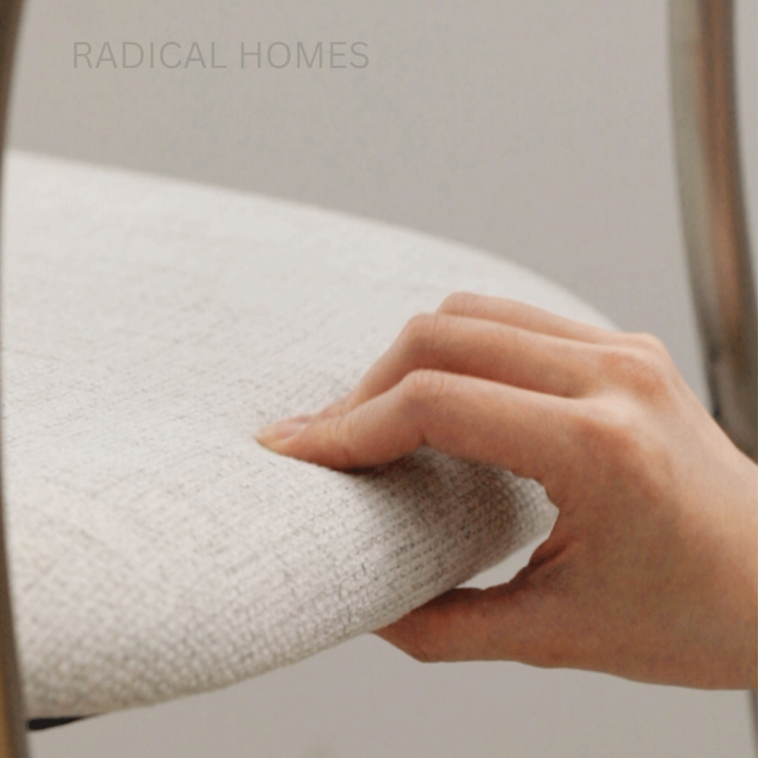 KAN Japandi Fabric Dining Chair