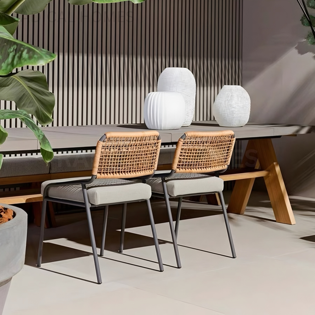 ROME Modern Outdoor Sintered Stone Dining Table