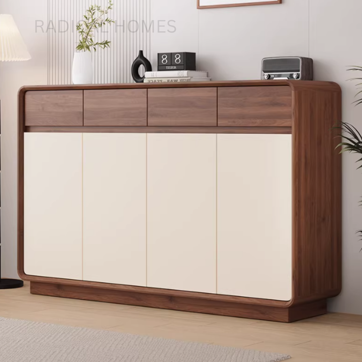 KAI Modern Solid Wood Shoe Cabinet