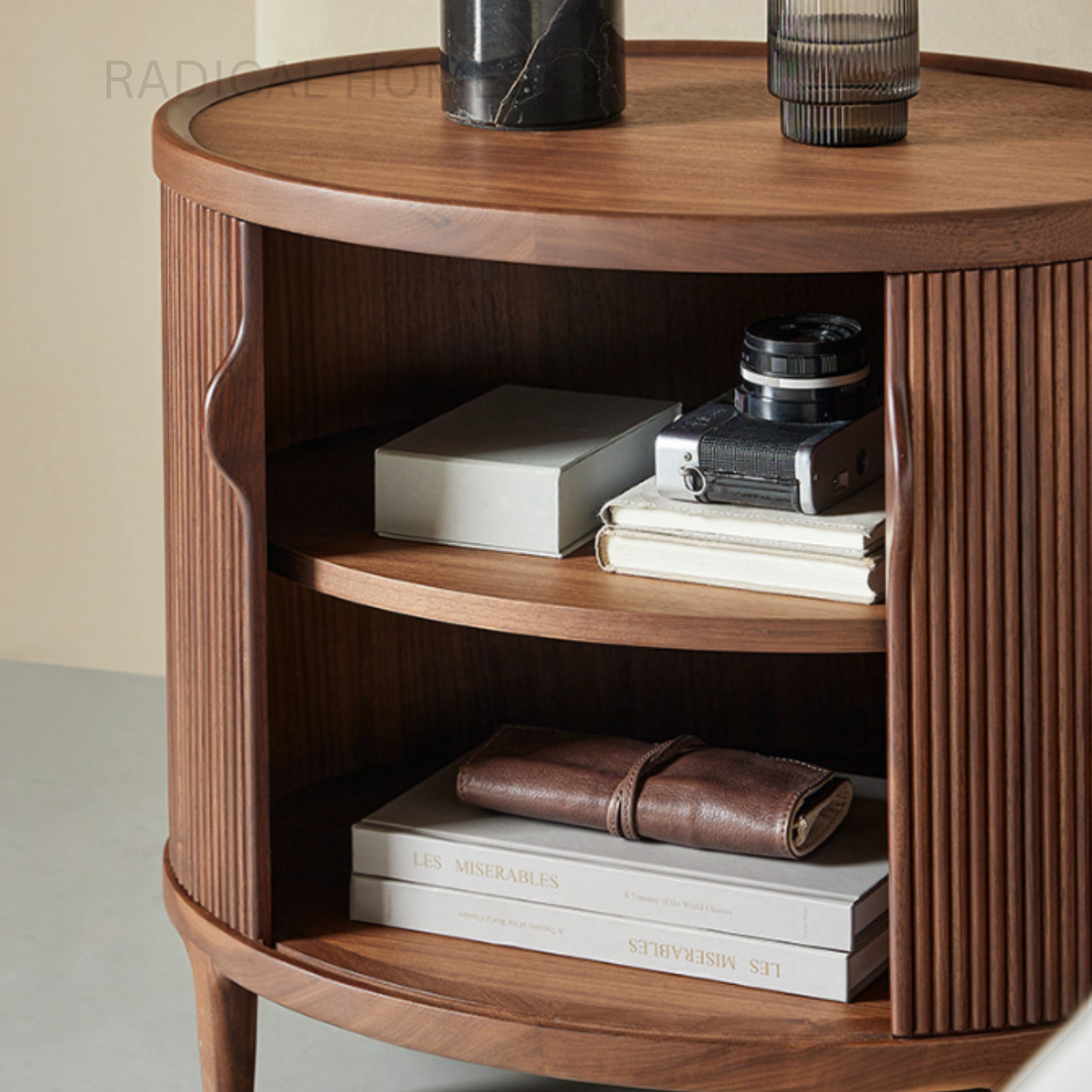 LEGO Modern Solid Wood Bedside Table - Radical Homes Singapore