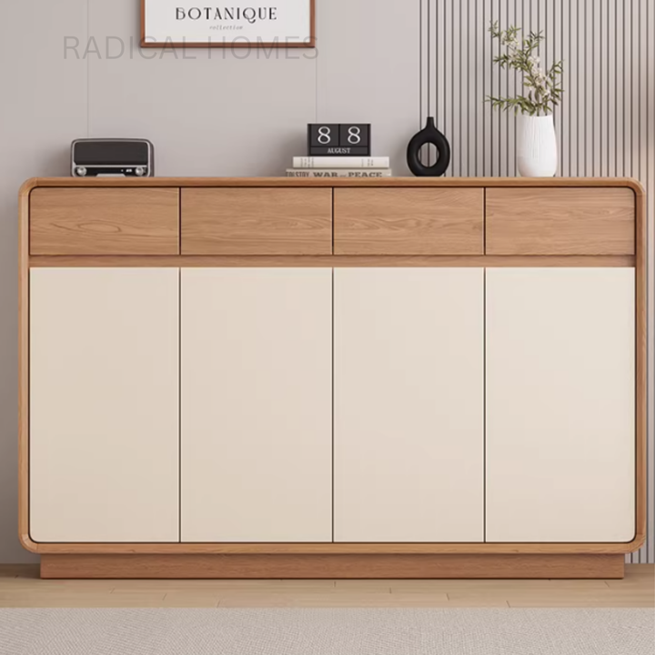 KAI Modern Solid Wood Shoe Cabinet