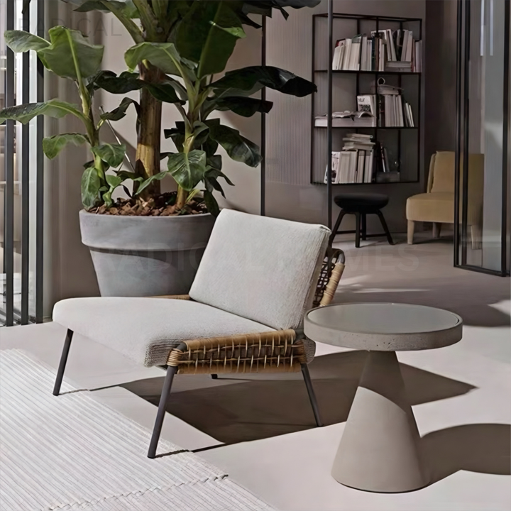 ROME Modern Outdoor Sintered Stone Dining Table
