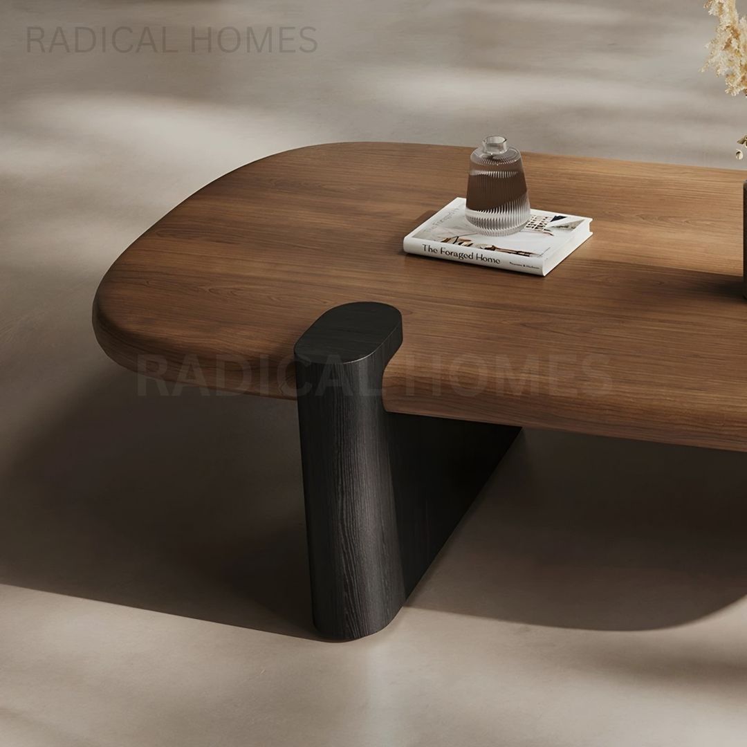 BREENA Modern Solid Wood Coffee Table - Radical Homes Singapore