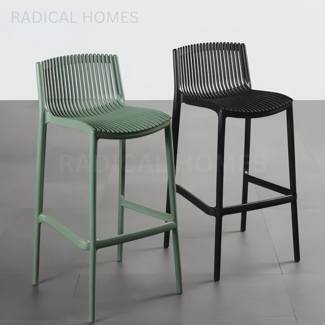 DRAKE Modern Outdoor Stackable Bar Stool