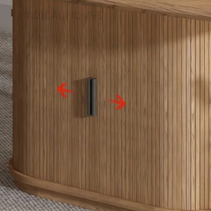 GENEVA Modern Solid Wood Dining Table - Radical Homes Singapore