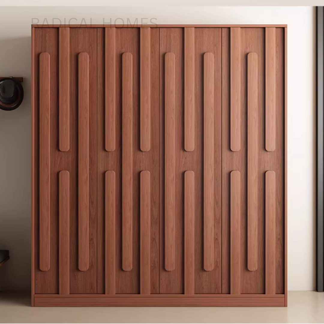 LACEY Modern Tall Shoe Cabinet - Radical Homes Singapore
