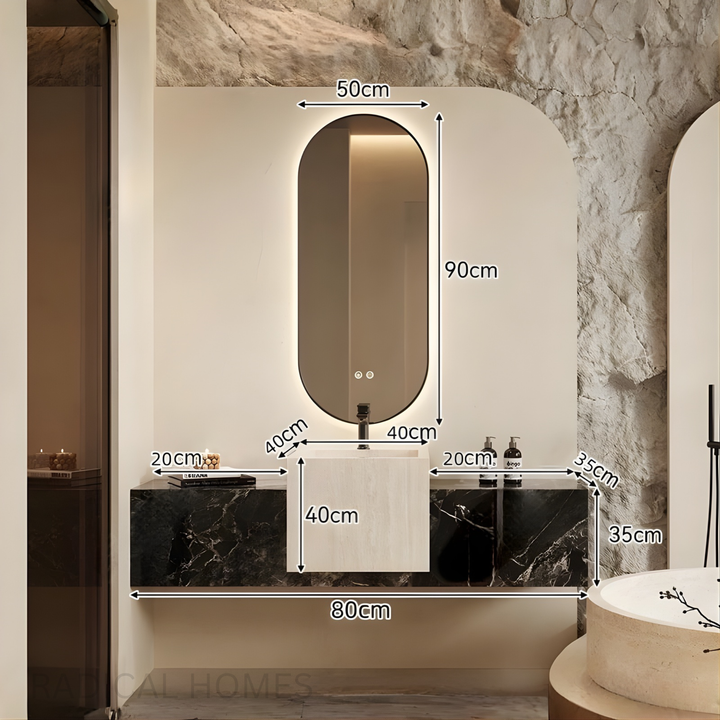 CAVO Modern Sintered Stone Vanity Sink