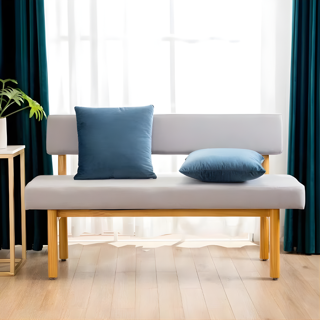 NORDEN Scandinavian Solid Wood Dining Bench