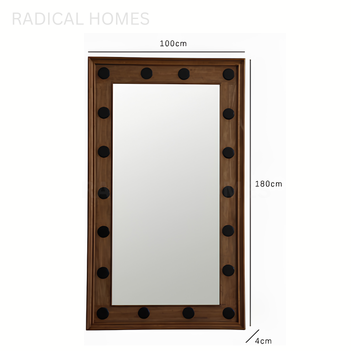 VALEN Aesop Solid Wood Wall Mirror