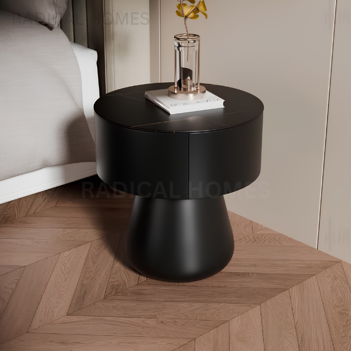 KINO Modern Round Bedside Table