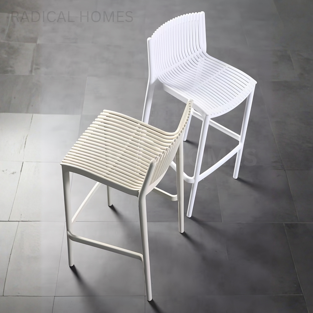 DRAKE Modern Outdoor Stackable Bar Stool