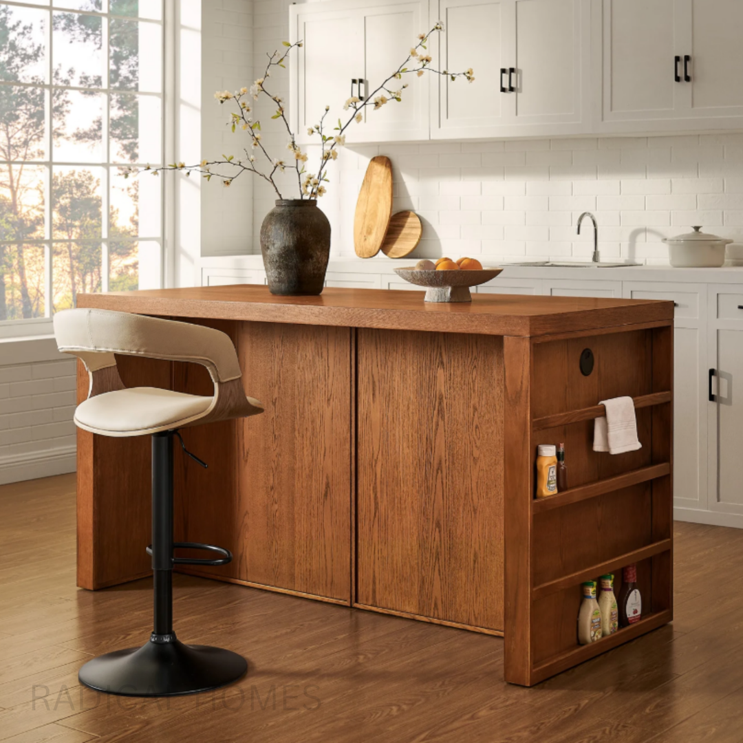 RENOVA Modern Solid Wood Kitchen Cabinet
