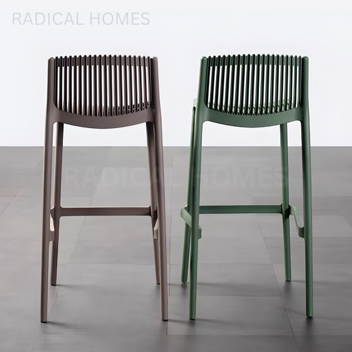 DRAKE Modern Outdoor Stackable Bar Stool