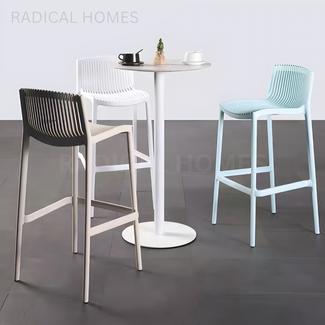 DRAKE Modern Outdoor Stackable Bar Stool