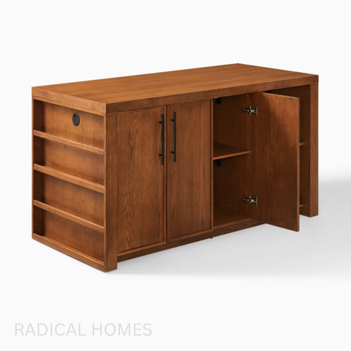 RENOVA Modern Solid Wood Kitchen Cabinet