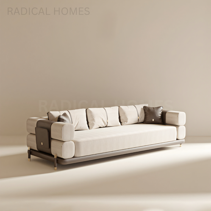 VELINO Modern Fabric Sofa