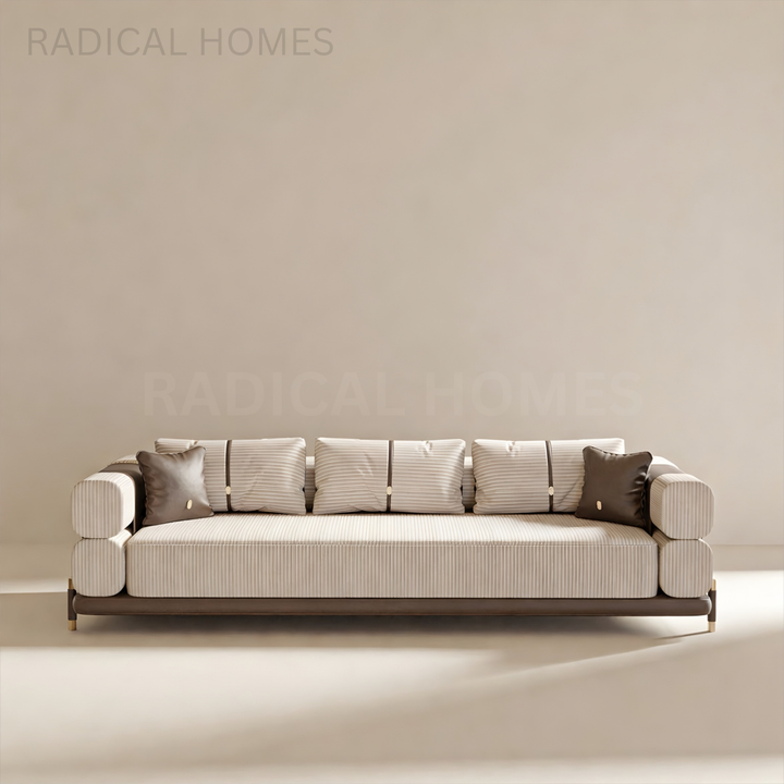 VELINO Modern Fabric Sofa