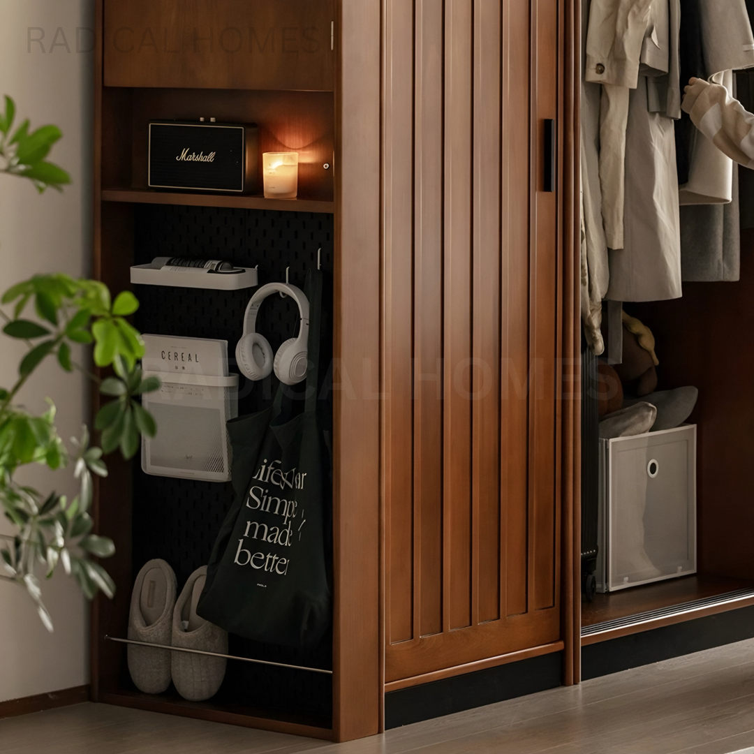 EJAA Aesop Solid Wood Wardrobe - Radical Homes Singapore