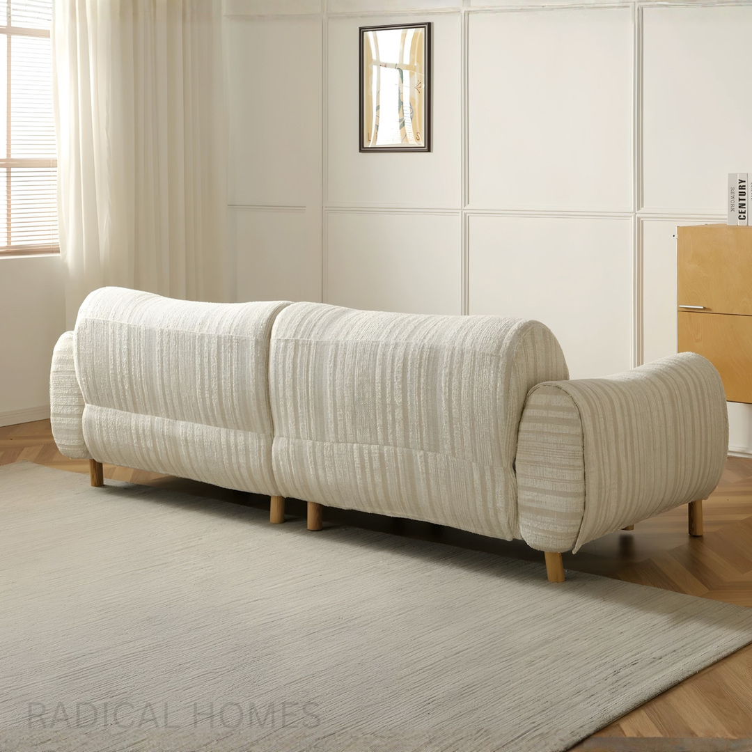 NERIS Modern Chenille Fabric Sofa - Radical Homes Singapore
