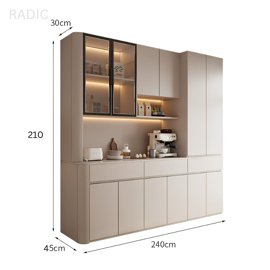 NUCUM Modern Full Height Kitchen Cabinet