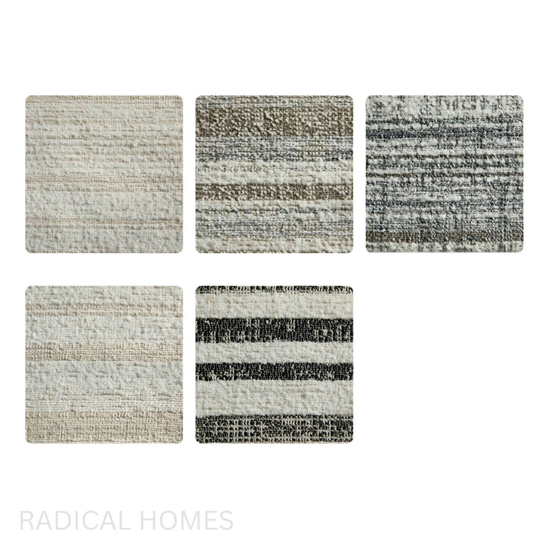 NERIS Modern Chenille Fabric Sofa - Radical Homes Singapore