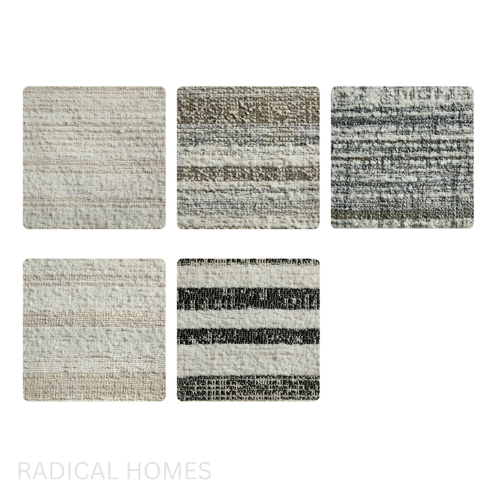 NERIS Modern Chenille Fabric Sofa - Radical Homes Singapore