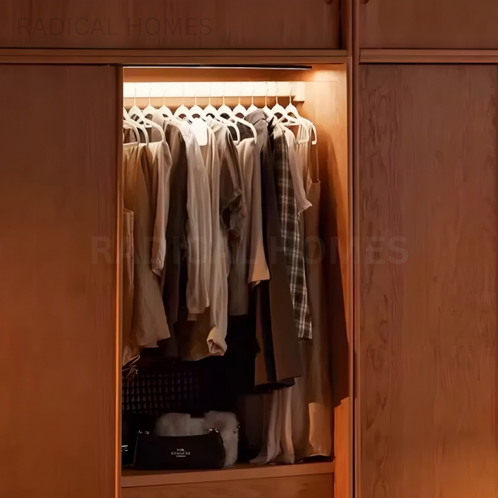 GRACI Japandi Solid Wood Wardrobe - Radical Homes Singapore